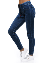 Ženske kavbojke modre OZONEE O/WL1859