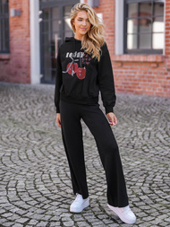 Ženska jopa črna OZONEE JS/8B856/3