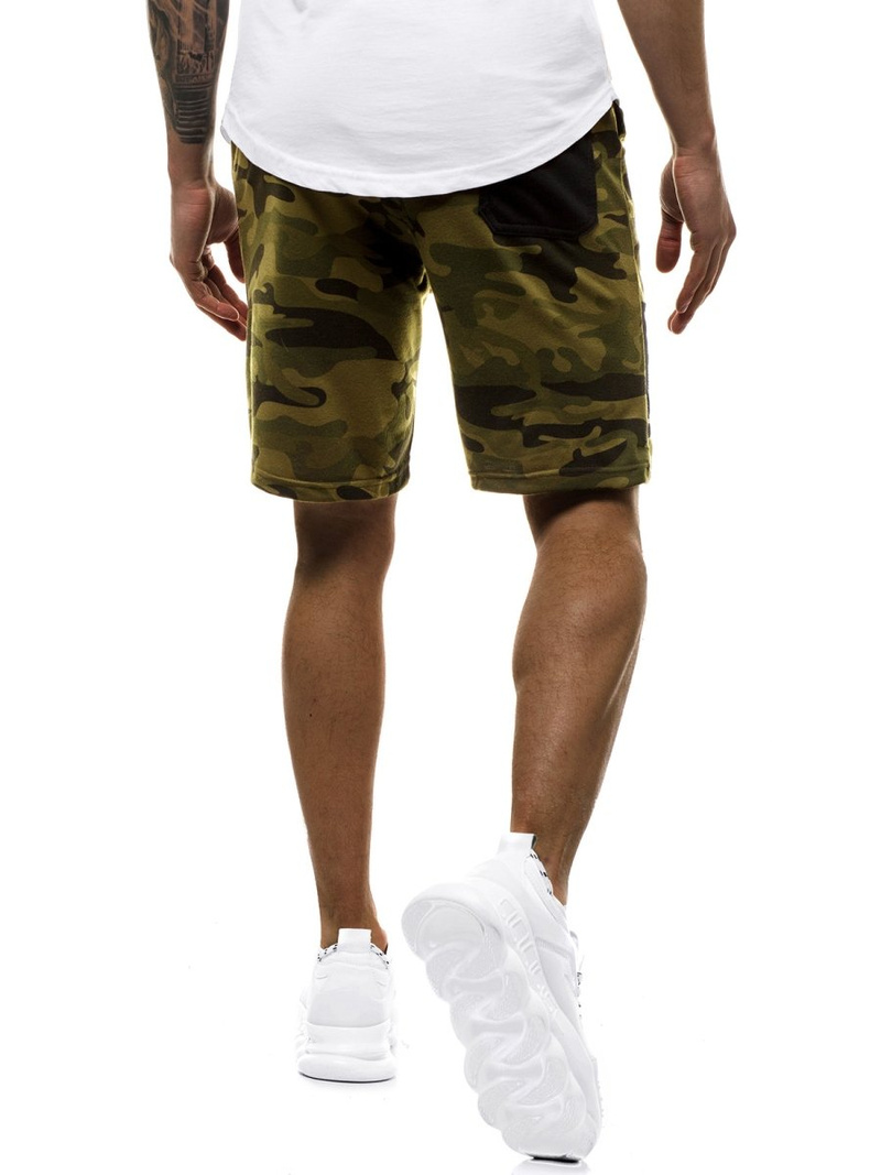 Moške kratke hlače zelene OZONEE JS/KK300161