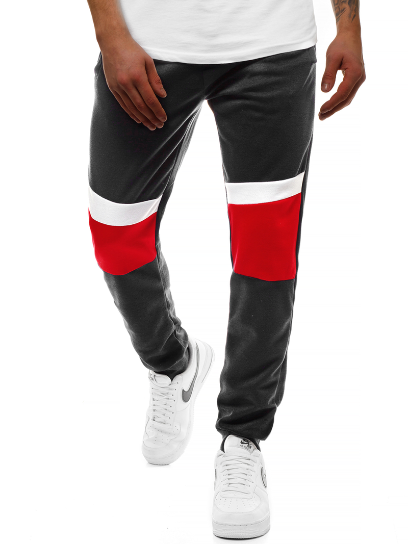 Moške športne hlače črne OZONEE JS/JZ11010