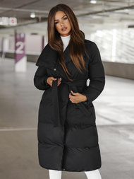 Ženska zimska jakna črna OZONEE JS/M737/392Z