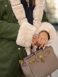 Ženska zimska jakna zelena OZONEE JS/M763/136Z