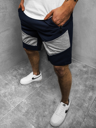 Moške kratke hlače mornarsko modre OZONEE JS/KS2515Z