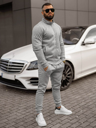 Moška trenirka siva OZONEE JS/68C10385/2Z