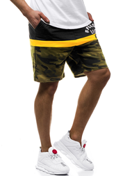 Moške kratke hlače zelene OZONEE JS/KK300157