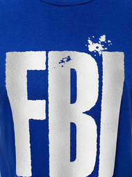 Moška majica modra OZONEE JS/SS100730Z