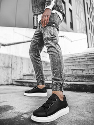 Moške superge črno-bele OZONEE CH/253