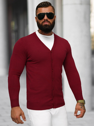 Moški pulover bordo OZONEE NB/MM6006/7Z