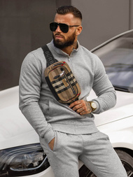 Moška trenirka siva OZONEE JS/68C10385/2Z