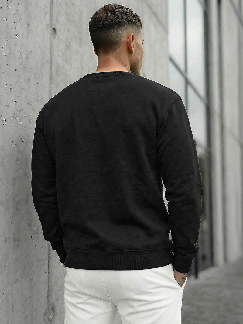 Moška jopa črna OZONEE JS/8B1768/3