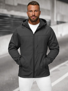 Moška softshell jakna grafitna OZONEE JS/27B6523/5
