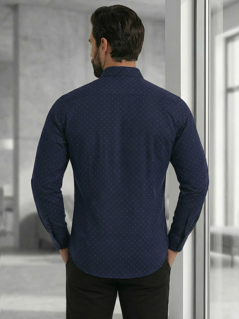 Moška srajca modra OZONEE V/V183Z