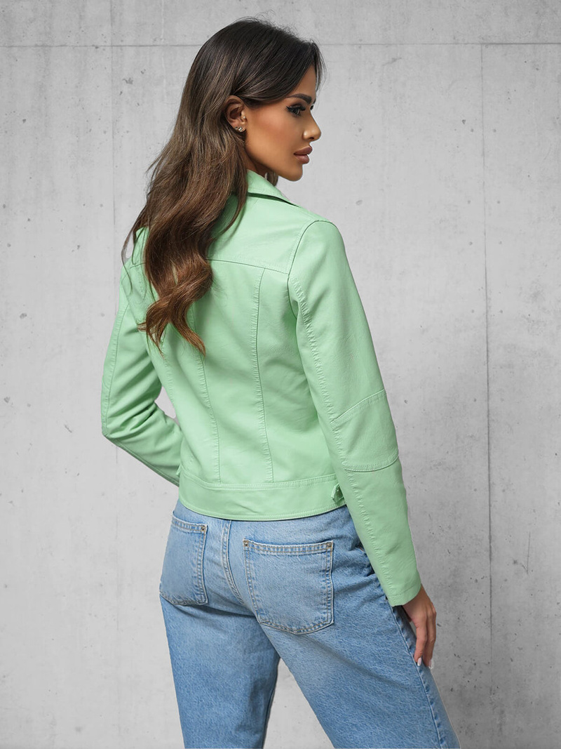 Ženska usnjena jakna metina OZONEE O/G88