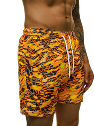 Moške kopalne kratke hlače oranžne OZONEE JS/ST072