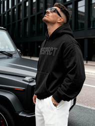 Moška jopa s kapuco črna OZONEE JS/8B1968/3