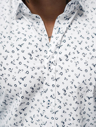 Elegantna moška srajca bela OZONEE O/V14