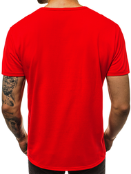 Moška majica rdeča OZONEE JS/KS1945