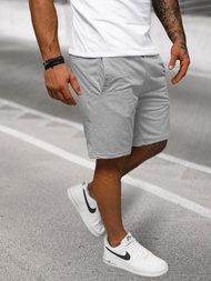 Moške športne kratke hlače sive OZONEE JS/8K100/2Z