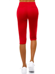 Ženske kratke pajkice rdeče OZONEE JS/1027/E5