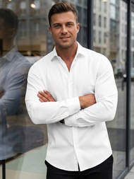 Moška srajca bela OZONEE V/V189