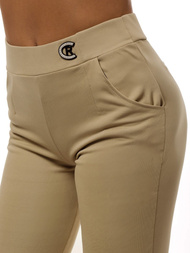 Ženske kratke pajkice bež OZONEE JS/1027/B8