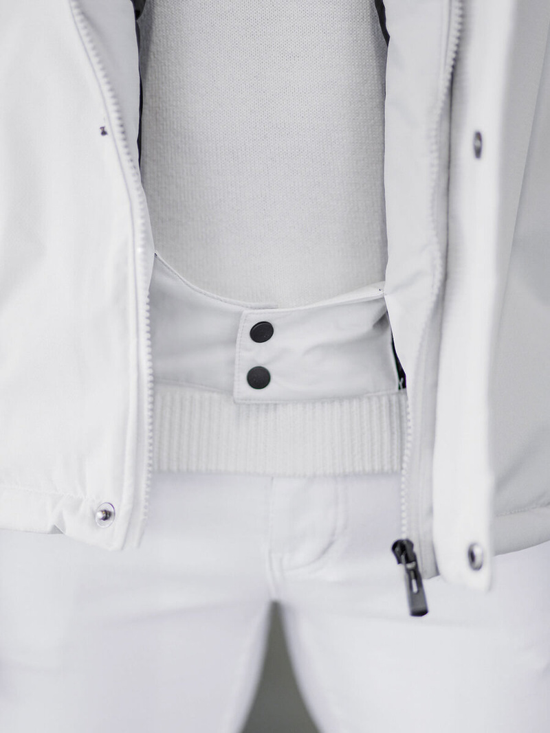 Moška zimska jakna svetlo-siva OZONEE JS/91M9906/280