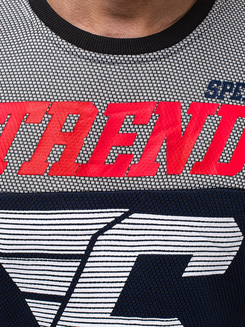 Moška jopa mornarsko modra OZONEE JS/DD752Z