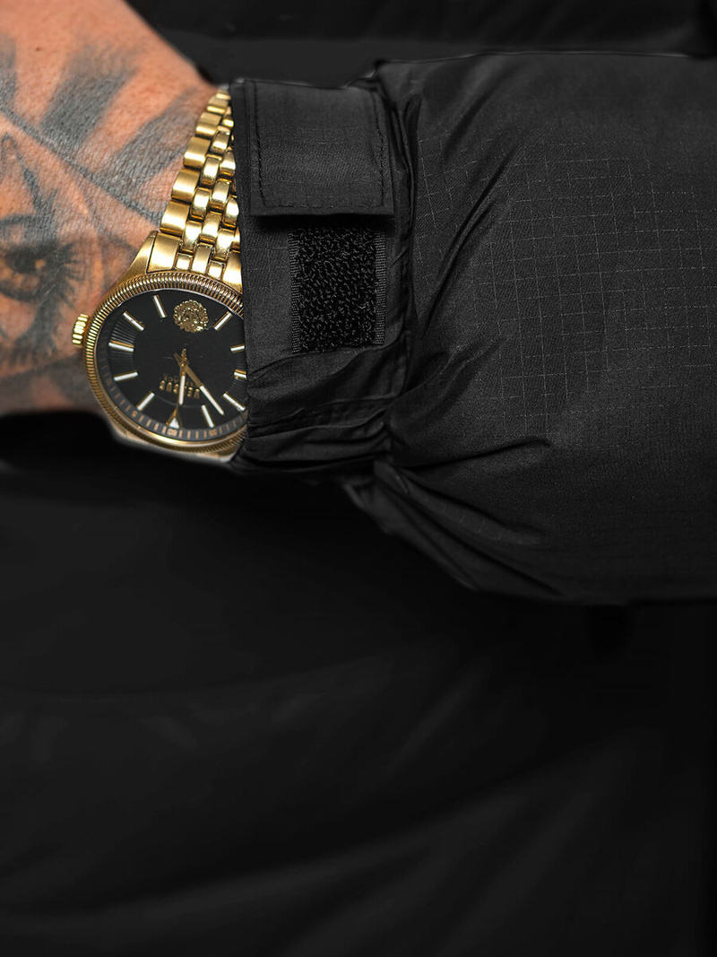 Moška jakna črna OZONEE JS/31M5008