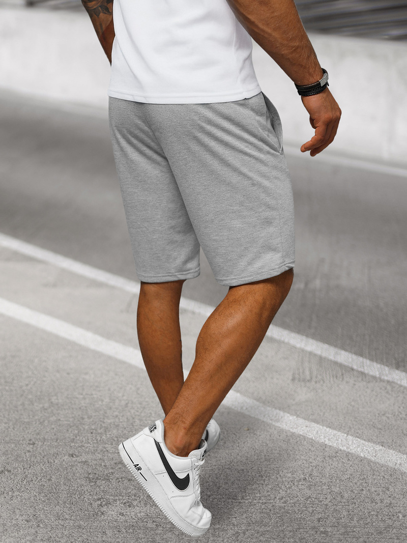 Moške športne kratke hlače sive OZONEE JS/8K100/2Z