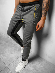 Moške športne hlače grafitne OZONEE JS/68K10357