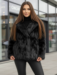 Ženska jakna črna OZONEE JS/11Z8261Z