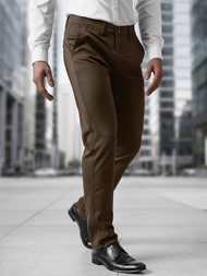 Moške hlače chino rjave OZONEE V/5100