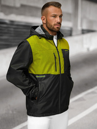 Moška jakna črna OZONEE JS/22M311/392Z