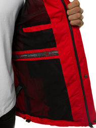 Moška prehodna jakna rdeča OZONEE MG/2515