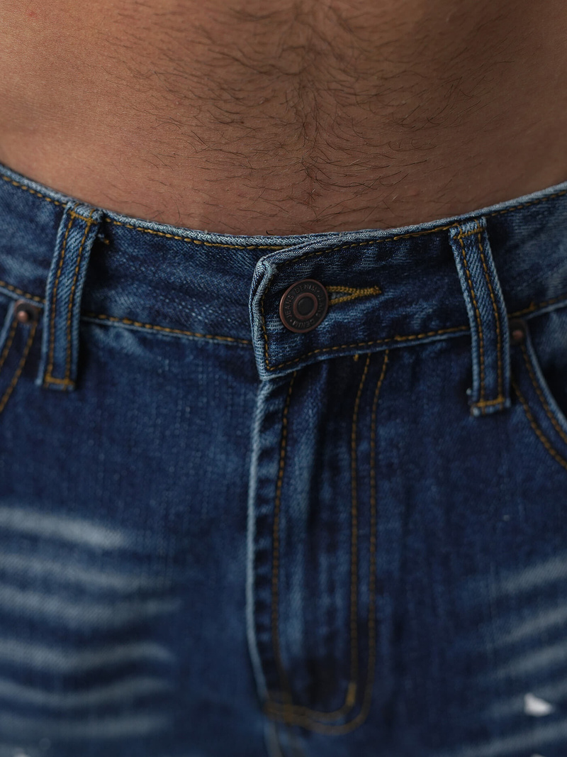 Moške Kavbojke modre OZONEE O/KK2885