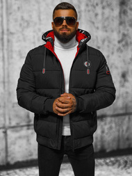 Moška zimska jakna črna OZONEE JS/84M3029/392