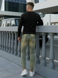 Moške Kavbojke modre OZONEE O/EM8951Z