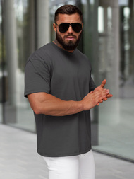 Moška majica grafitna OZONEE JS/67T1298/5