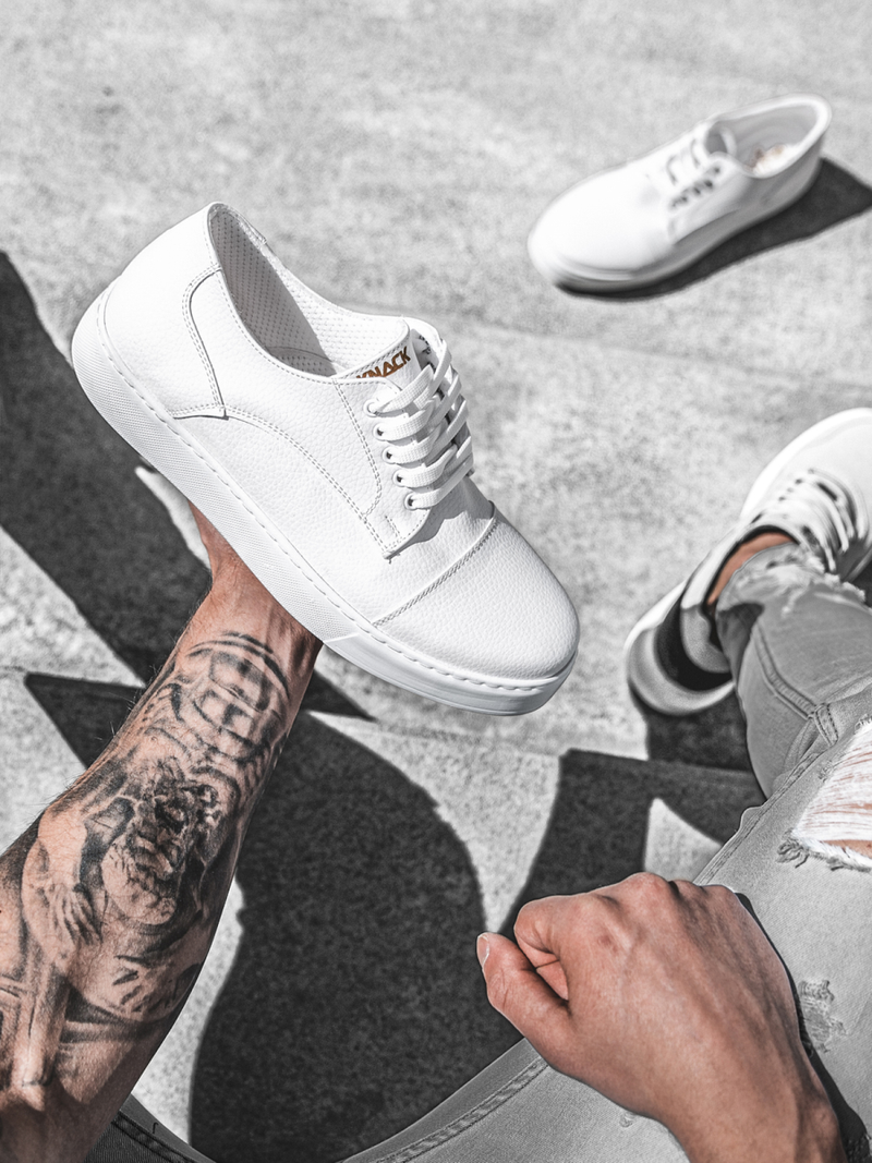 Moške superge bele OZONEE O/KN050