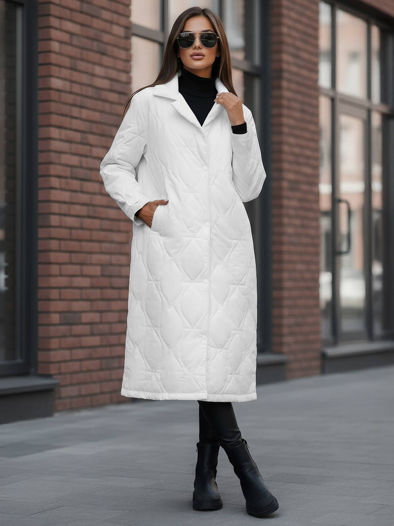 Ženska jakna bela OZONEE JS/5M3177/281Z