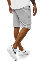 Moške športne kratke hlače sive OZONEE MAD/2923