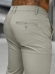 Moške Hlače Sive OZONEE BL/SK222/5