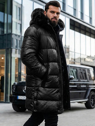 Moška zimska jakna črna OZONEE O/M800Z