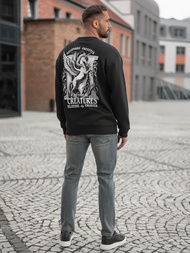 Moška jopa črna OZONEE JS/65B3919/3