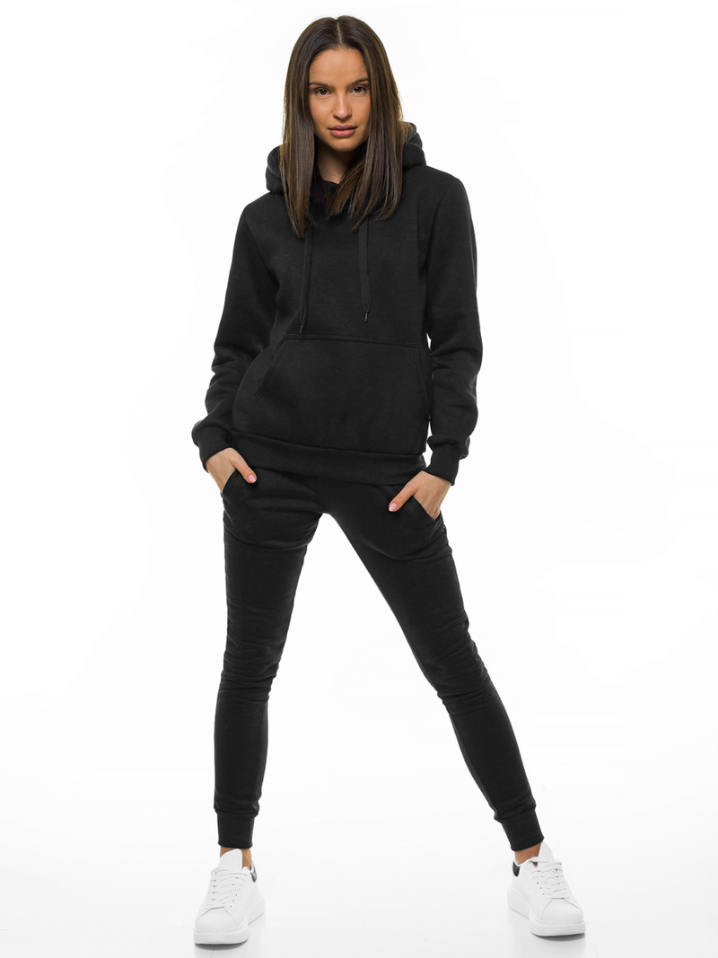 Ženske sportske hlače črne OZONEE JS/CK01