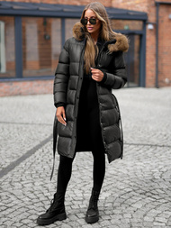 Ženska jakna črna OZONEE JS/5M3298/392Z