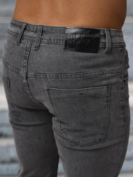 Moške kavbojke grafitne OZONEE NB/MP0192GS