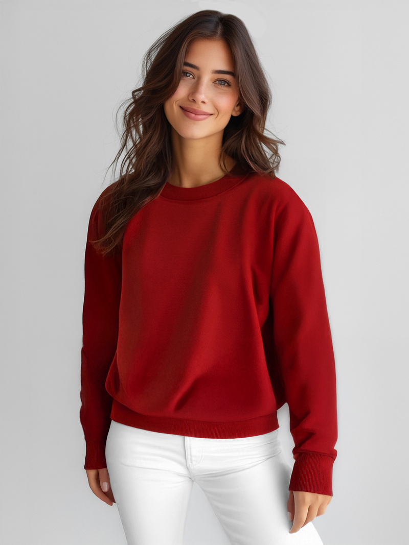 Ženska jopa temnordeča OZONEE JS/W01Z