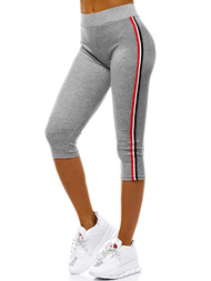 Ženske kratke pajkice sive OZONEE JS/1037/B3