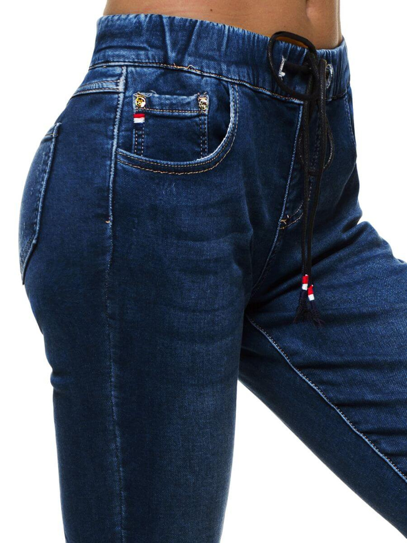 Ženske kavbojke modre OZONEE O/WL1859